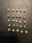 Lot Of 25 Oem Dell Desktop Motherboard And Power Supply Mounting Screws. Fixed Price $12.95.