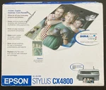 Epson Stylus CX4800 All-in-one Color Inkjet Printer Copy Scan Card Reader. Fixed Price $224.87.