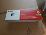 New Genuine Canon 116 Yellow Toner Cartridge Color Image Class MF8050C Sealed !. Fixed Price $30.00.