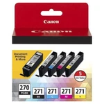 Genuine Oem Canon Printer Ink Cartridges PGI-270 & CLI-271 MG5720 MG6820 MG6822. Fixed Price $36.50.