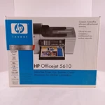 Hp Officejet 5610 All-in-one Inkjet Printer, Fax, Scanner, Copier New Box. Fixed Price $219.99.