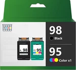 2PK Compatible For Hp 98 95 Ink Cartridge Officejet 6305 6310XI. Fixed Price $17.91.