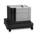 Hp B3M74A Laserjet 1X500 Additional Paper Tray Feeder Cart With Wheels. Fixed Price $2230.21.