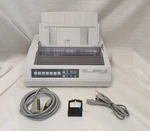 Microline Ml 590 Okidata Printer **reconditioned And Tested W/warranty. Fixed Price $599.00.