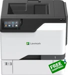 Lexmark CS735DE Desktop Laser Printer, Integrated Duplex, 52PPM, 20K Page Vol.. Fixed Price $449.90.