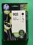 Genuine 901 Ink Cartridge Combo For HPJ4550 J4580 4680 4500 Printer-oem. Fixed Price $59.98.