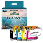 Lc 406 Xl Ink Cartridges For Brother MFC-J4335DW MFC-J4345DW MFC-J4535DW J5855DW. Fixed Price $17.44.