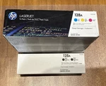 Genuine Hp 128A Set CE320A/321A/322A/323A To CM1415FNW CP1525N New Box. Fixed Price $135.99.