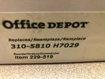 Office Depot 310-5810 H7029 High Yield Cyan Toner Cartridge For Dell 5100CN. Fixed Price $36.01.