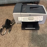 Hp Officejet 6210 All-in-one Inkjet Printer, Broken Hinge. Fixed Price $50.00.
