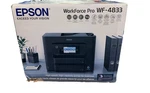 Epson Workforce Pro WF-4833 Wireless All-in-one Printer With Auto 2-SIDED. Fixed Price $119.99.
