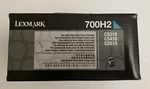 New Genuine Lexmark 700H2 Cyan High Yield Toner Cartridge For CS310/410/510. Fixed Price $25.00.