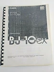 Canon Users Manual BJ-10EX Bubble Jet Printer Vintage. Fixed Price $15.98.