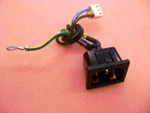 Panasonic Compact Plain Paper Fax KX-FP121 Power Inlet Assembly. Fixed Price $19.88.