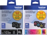 New Genuine Brother LC103XL Black Color 4PK Ink Cartridge MFC-J4610DW MFC-J470DW. Fixed Price $39.99.