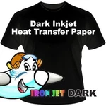 Inkjet Heat Transfer Iron Paper For Dark Fabric 11" X 17" 50 Sheets Blue Line. Fixed Price $85.99.