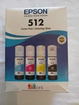 2020 New Genuine Epson 512 Ink Bottle Combo Pack Cmypk Ecotank ET-7700 ET-7750. Fixed Price $25.99.