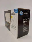 Hp 642A Yellow Toner Cartridge Laserjet CP4005 (CB402A) Damaged Box. Fixed Price $227.95.