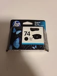 Hp 74 Original Black Noir Ink Cartridge Exp 06/2022. Fixed Price $9.95.