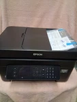 Epson Work Force WF-2850 Wireless Color All-in-one Printer Copier Scanner Black. Fixed Price $70.00.