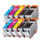 Inkjet Cartridges For PGI-5 Bk CLI-8 Canon Pixma MX850 IP4200 IP4300 IP4500. Fixed Price $9.76.