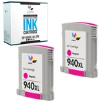 2PK 940 Magenta Ink Cartridge Xl For Hp Officejet Pro 8000 - A809A A811A A809N. Fixed Price $15.13.