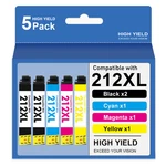 212XL Ink Compatible With Epson Workforce WF-2830 2850 XP-4100 XP-4105 Lot. Fixed Price $16.35.