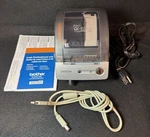 Brother P-touch QL-500 Thermal Printer With Labels And Usb-b Cable Works. Fixed Price $28.99.
