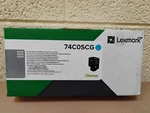 Lexmark 74C0SCG 7,000 Page-yield Cyan Toner CS720 CX725 CS725 New Sealed. Fixed Price $165.00.