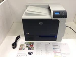 Hp Color Laserjet CP4525 Workgroup Printer 512MB W/ Only 903 Pages, Toner, Works. Fixed Price $539.98.