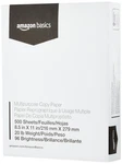 Amazon Basics Multipurpose Copy Printer Paper, 8.5 X 500 Sheets (20LB), White. Fixed Price $19.99.