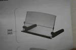 3M In-line Document Holder DH640 18 Inch Wide Back Plate. Fixed Price $94.99.