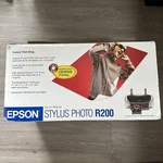 Epson Stylus Photo R220 Inkjet Printer And Cd/dvd Printing (new Open Box!). Fixed Price $139.95.