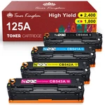 4PK CB540A Toner Cartridge For Hp 125A Laserjet CP1215 CP1518NI CM1312 CP1525NW. Fixed Price $39.98.