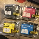 New Genuine Brother LC61 4PK Ink Cartridges MFC-J410W,J415W,J630W. Fixed Price $19.99.