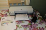 Hp Deskjet D2530 Digital Photo Inkjet Printer Clean!!! Low Pgcount. Fixed Price $168.00.