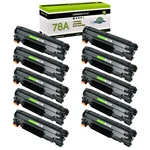 10PK CE278A Toner Cartridge For Hp Laserjet P1606DN 1536DNF Mfp M1536. Fixed Price $67.44.
