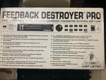 Behringer Feedback Destroyer Pro Model Dsp 1124P 24-BIT Dual Engine Parametric. Fixed Price $65.00.