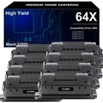 8 Pack - High Yield CC364X Toner For Hp Laserjet P4015DN P4015N P4515TN. Fixed Price $168.90.