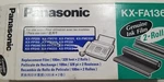 Panasonic KX-FA136 Ribbon Roll. Fixed Price $18.00.