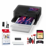 Canon Selphy Black CP1500 Photo Printer + KP-36IP Color Ink, Paper More. Fixed Price $256.95.