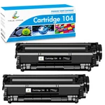 2PK Toner Replacement For Canon 104 FX9 FX10 Imageclass MF4350D MF4150 D420 D480. Fixed Price $19.75.