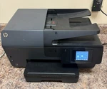 Hp Officejet Pro 6830 Wireless All-in-one Printer Needs Ink Tested And Prints. Fixed Price $65.00.