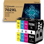 4PK T702XL Ink Cartridges Epson Workforce Pro WF-3720 WF-3730 WF-3733. Fixed Price $16.49.