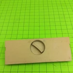 Hp Deskjet 722C Inkjet Printer Rear Paper Roller. Fixed Price $13.95.