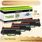 3PK TN850 Toner Cartridge Compatible For Brother HL-L5000D HL-L6250DW L6300DW. Fixed Price $38.48.