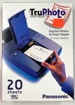 Panasonic Truphoto Digital Print Paper, 80 Sheets.. Fixed Price $25.00.