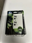 Hp 96 Black Ink Cartridges Twin Pack C9348FN Genuine Expired April 2015 New. Fixed Price $23.99.